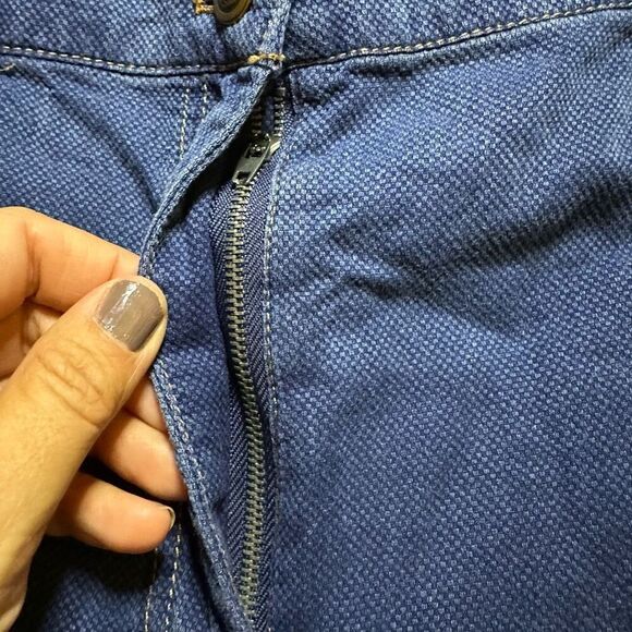 Max Studio London Odette blue wide leg jeans xl - Picture 5 of 10